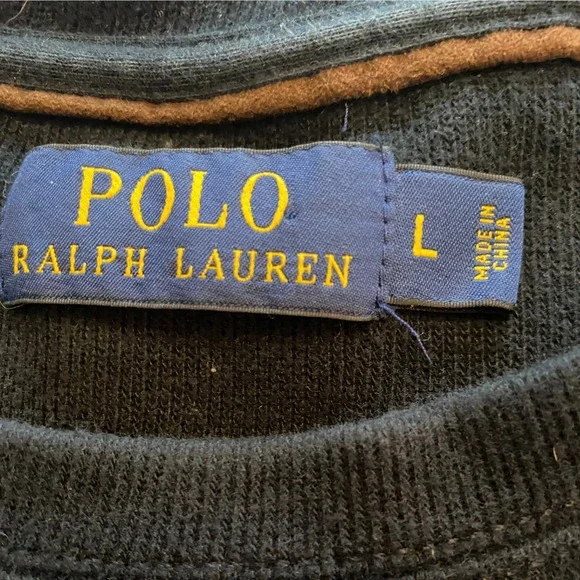 Polo Ralph Lauren Sweatshirt Pullover Crew Neck Classic Fit Casual L - Picture 5 of 6